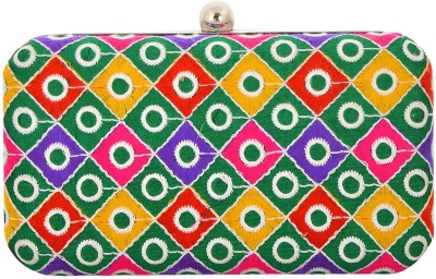 

Arisha Kreation Co Formal Multicolor Clutch