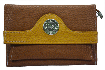 

Kelbin Kenellius Casual Brown, Yellow Clutch