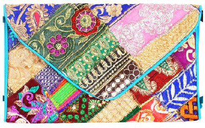 

Purpledip Casual Multicolor Clutch