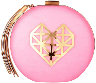 

FIZZA DESIGN STUDIO Casual Pink Clutch