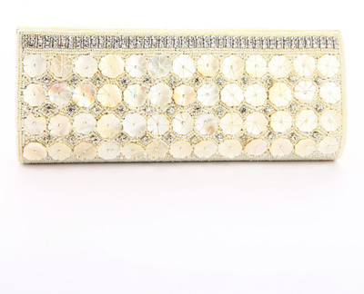

LadyBugBag Party White Clutch