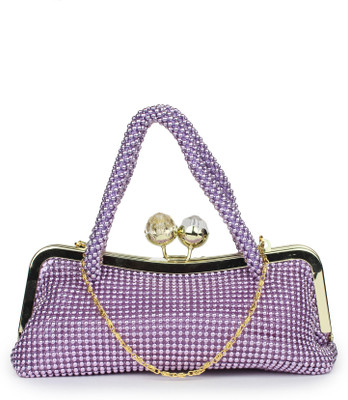 

Star Style Party Purple Clutch