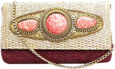 

Bhamini Party Pink Clutch