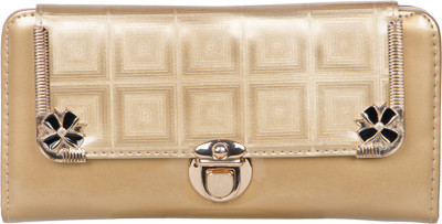 

Fashion Leather Party Gold Clutch