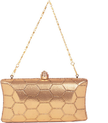 

Reedra Party Gold Clutch