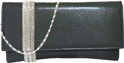 

Bhamini Party Black Clutch