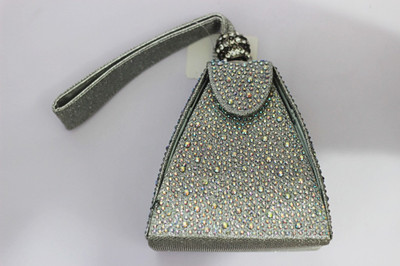 

Shree Kala Fashions Party Silver Clutch