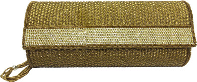 

Kawaii Casual Gold Clutch