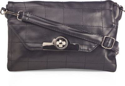 

Vero Couture Party Black Clutch