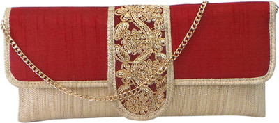 

Bhamini Party Maroon Clutch