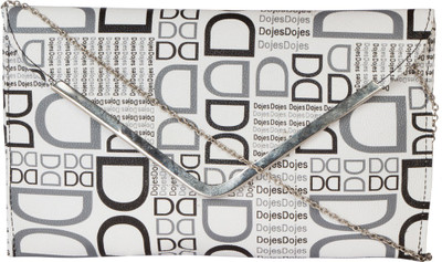 

ESHTYLE Casual White Clutch