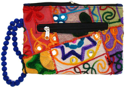 

The Living Craft Casual Multicolor Clutch