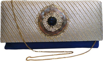 

Bhamini Party Blue Clutch