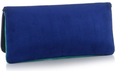 

Lino Perros Casual Blue Clutch