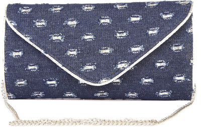 

Rysha Casual Blue Clutch