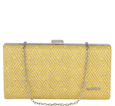 

Lino Perros Party Yellow Clutch