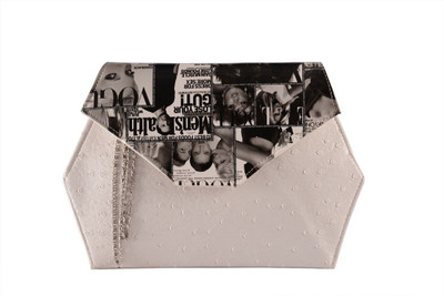 

Fashnopolism Casual White Clutch