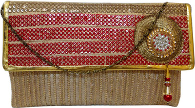 

Bhamini Party Red Clutch