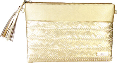 

Horra Casual Gold Clutch