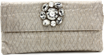 

Lavie Casual Silver Clutch