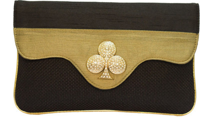 

Designish Formal Black Clutch