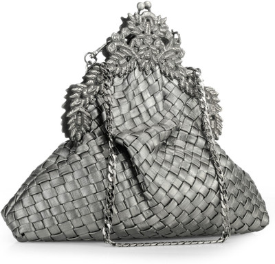 

Jasbir Gill Party Grey Clutch