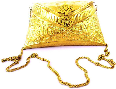 

Hemshri Casual Gold Clutch
