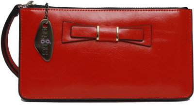 

Pepgirls Casual Red Clutch