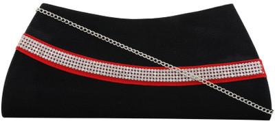 

PrintFunny Party Black Clutch