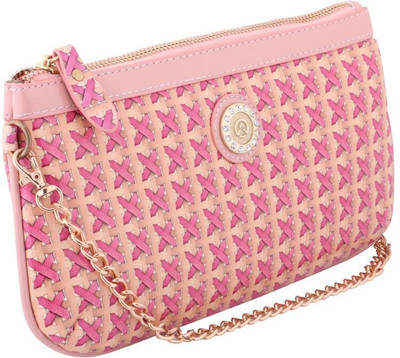 

Priya Exports Party Pink Clutch