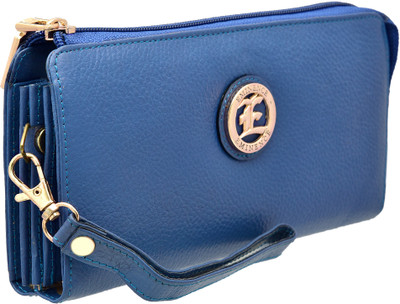 

JFL-Jewellery For Less Casual Blue Clutch