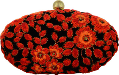 

Tooba Handicraft Party Multicolor Clutch