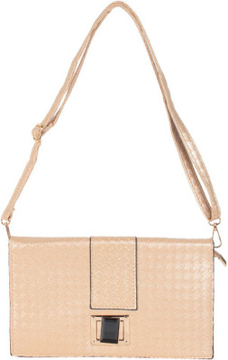 

Reedra Casual Gold Clutch