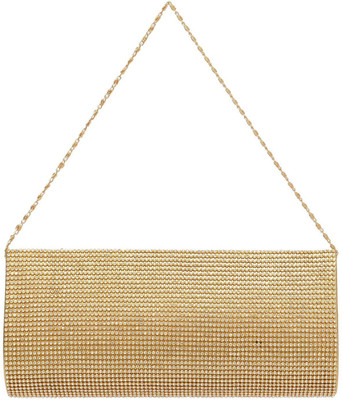 

Bagaholics Party Gold Clutch