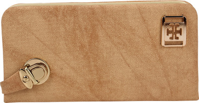 

SME JAIPUR Casual Beige Clutch