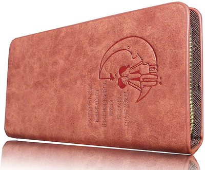 

Sanshul Casual Orange Clutch