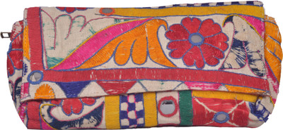 

Jaipur Textiles Hub Party Multicolor Clutch