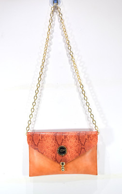 

Moochies Casual Orange Clutch