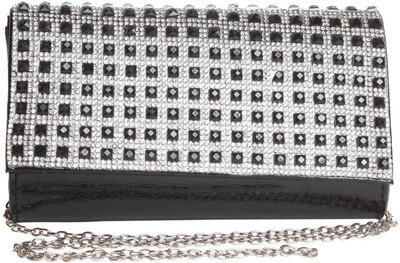 

Reedra Party Black Clutch