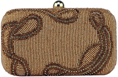 

Royal Pitarah Party Gold Clutch