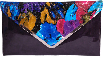 

Womaniya Casual Black Clutch