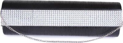 

Kleio Party Black Clutch