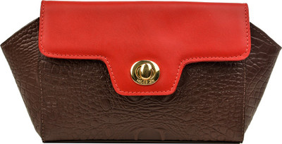 

Hidesign Casual Brown, Red Clutch