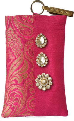 

Mahadev Exports Party Pink Clutch
