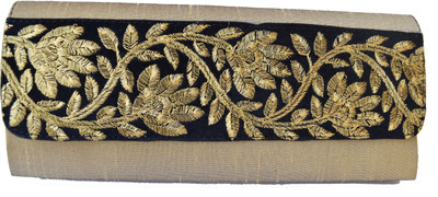 

Mahadev Exports Casual Gold Clutch