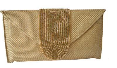 

Mahadev Exports Casual Gold Clutch