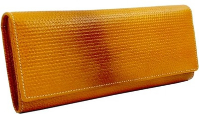 

Tan Ritcher Casual Yellow Clutch