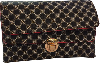 

iconic jewellery Casual Black Clutch