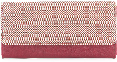 

Lady World Casual Maroon Clutch