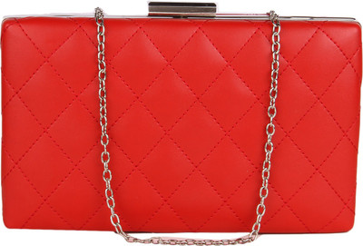 

Lino Perros Party Red Clutch